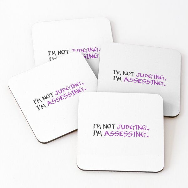 Item preview, I'm Not Judging I'm Assessing designed and sold by medbouk1.