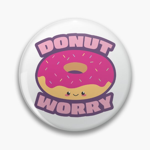 Item preview, Preocupación por el donut Pegatina designed and sold by TChubbyFlamingo.