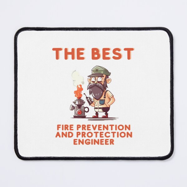 Item preview, The Best Fire Prevention and Protection Engineer  designed and sold by schizarty.