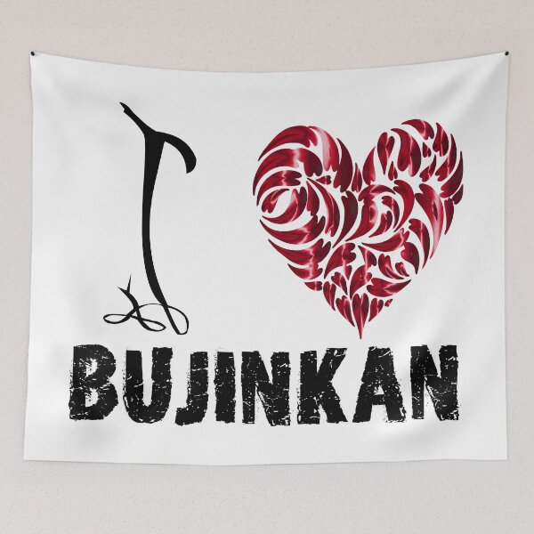 Item preview, Bujinkan T Shirt Design I Love Bujinkan designed and sold by MartialArtsNerd.