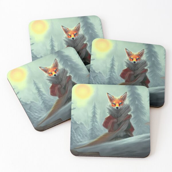 Item preview,  Yokai Kitsune And Snow #4 designed and sold by cardia1991.