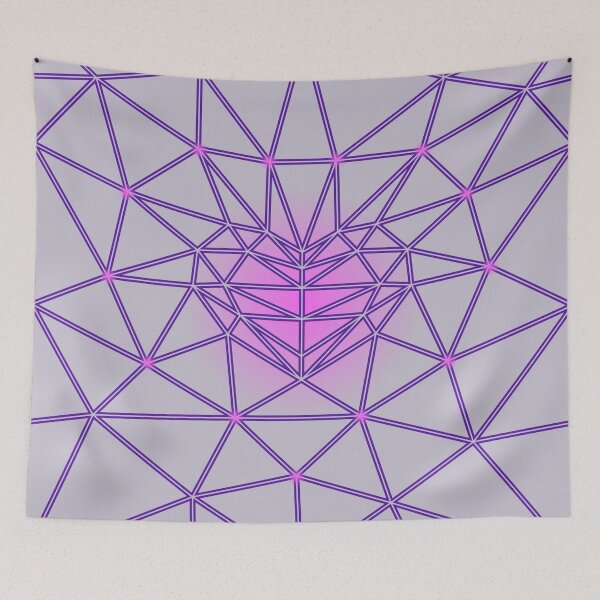 Item preview, Heart shaped triangle mesh designed and sold by ReflectedCrafts.