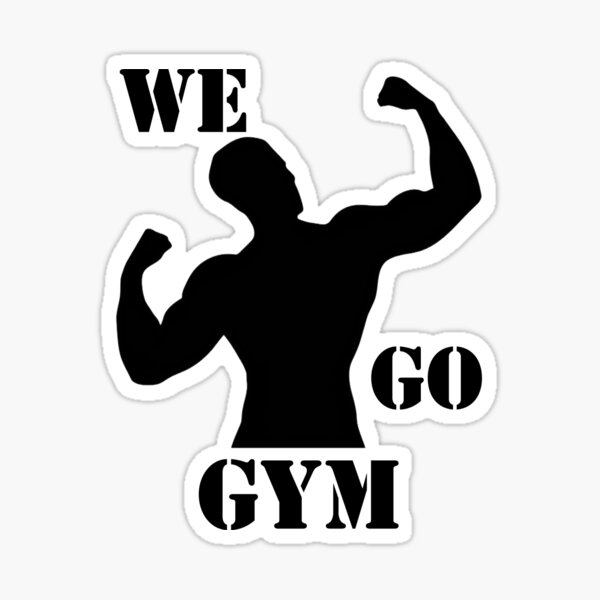 Gym Rats Sticker for Sale by Remigiusz Wiśniewski