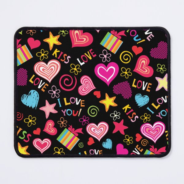 Item preview, Love Symbols Pattern designed and sold by msdesignclub.