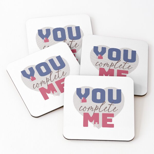 Item preview, You Complete Me | Valentines Day designed and sold by DrawingBoard.