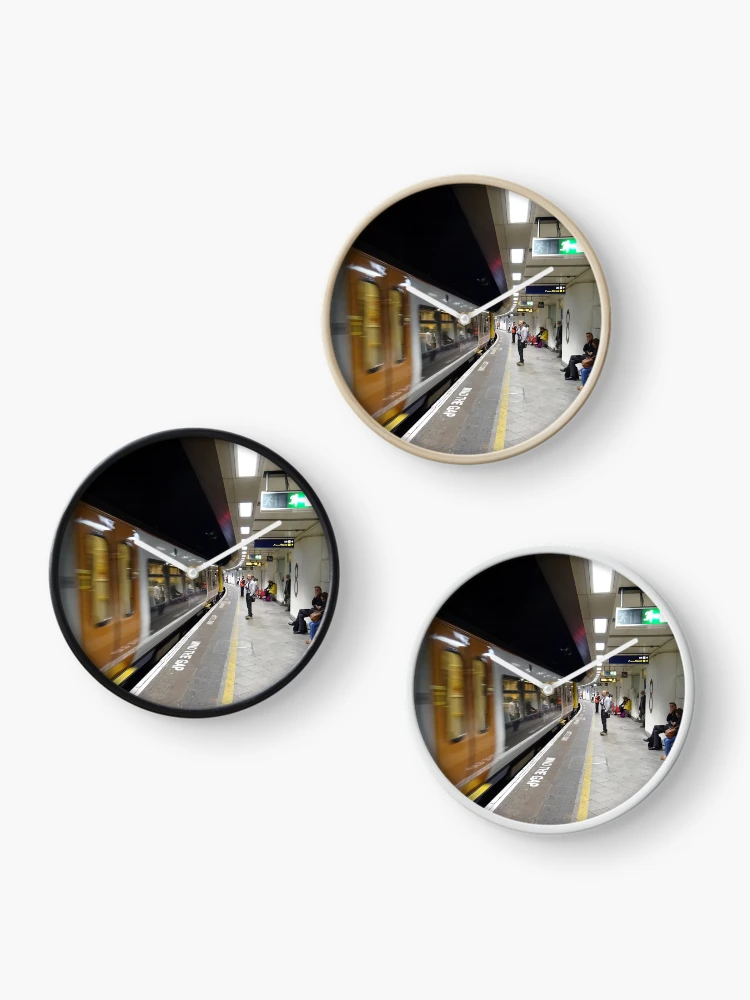 Thumbnail 3 of 4, Clock, The Commuters designed and sold by Rorymacve.