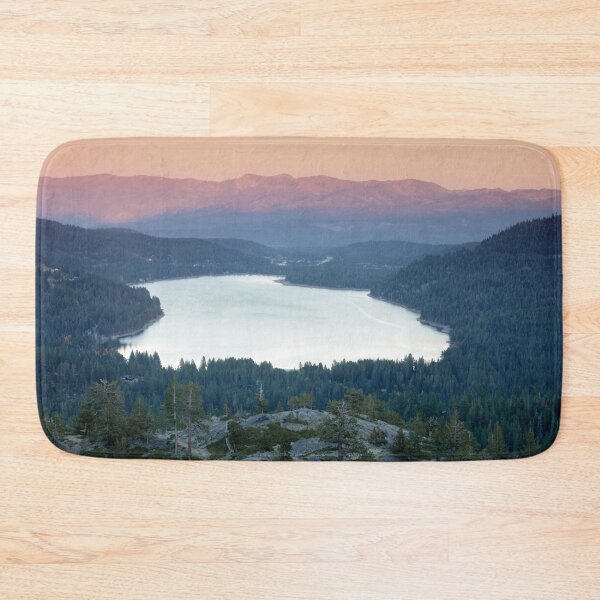 Item preview, Autumn Sunset over Donner Lake via Donner Pass designed and sold by yhelfman.