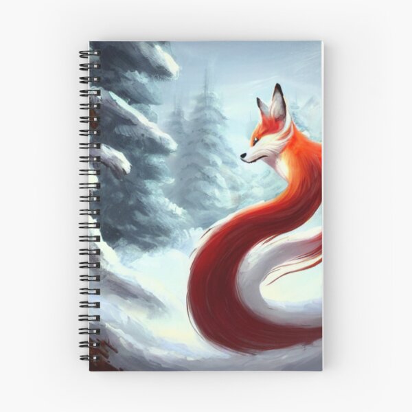 Item preview,  Yokai Kitsune And Snow #6 designed and sold by cardia1991.