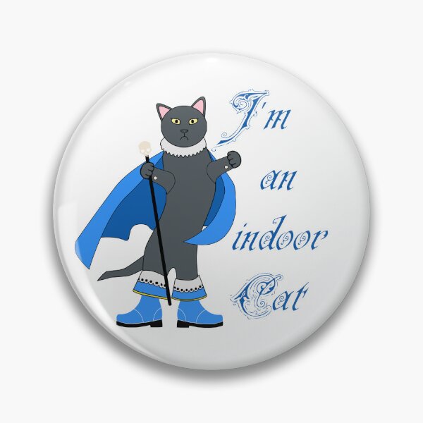 Item preview, I'm an indoor cat  designed and sold by trainedspade.