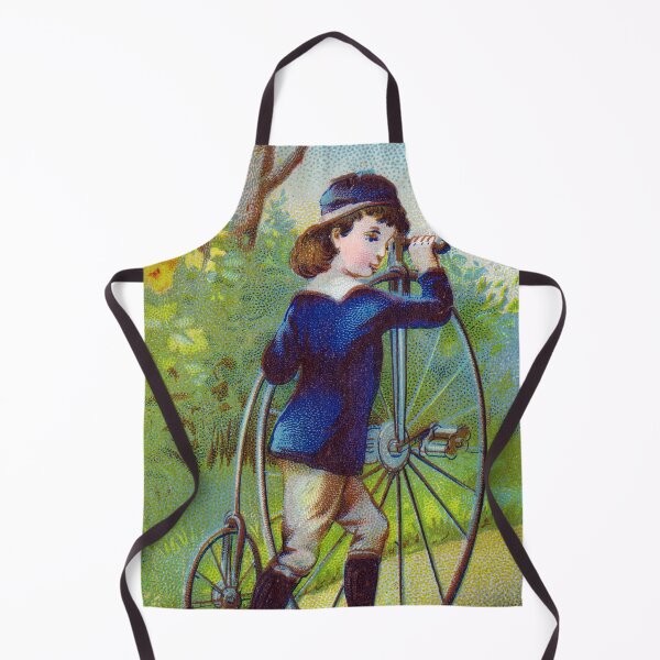 Item preview, 1885 Boy with his Penny Farthing Bicycle designed and sold by historicimage.