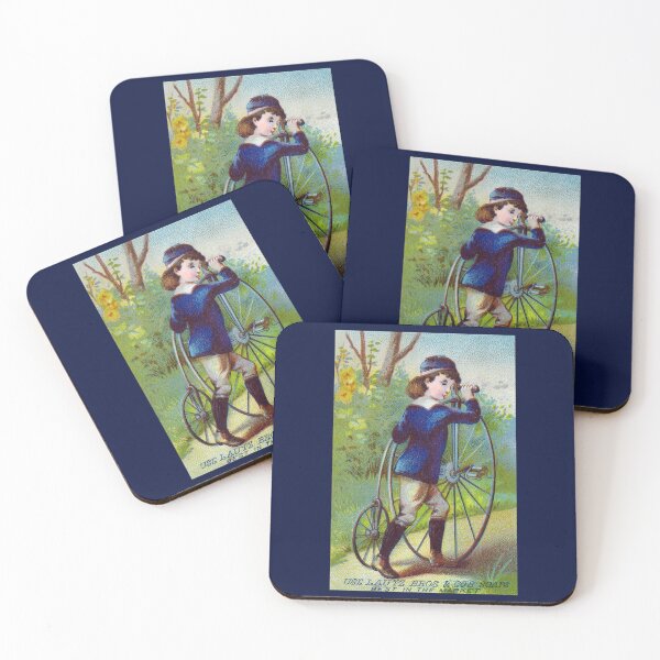 Item preview, 1885 Boy with his Penny Farthing Bicycle designed and sold by historicimage.
