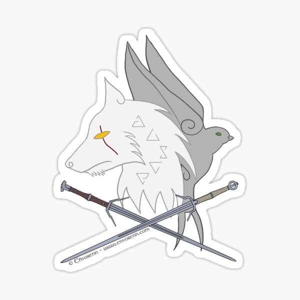Gwynbleidd & Zireael Sticker