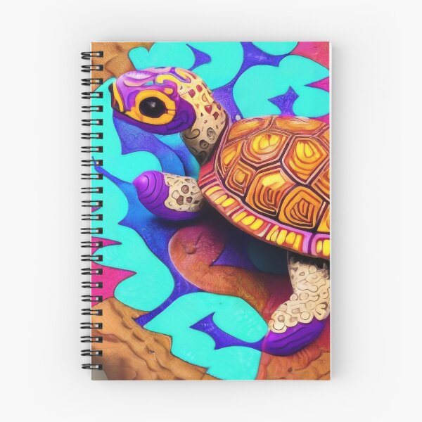 Item preview, Turtle alebrije, AI art designed and sold by Dendros-Studio.