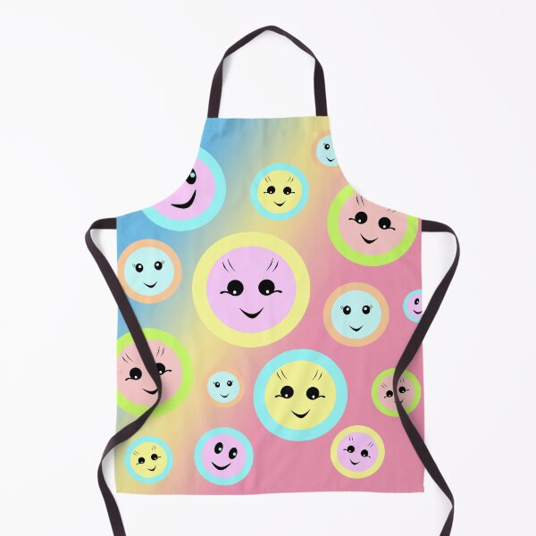 Item preview, Happy faces in pastel designed and sold by MarionsArt.