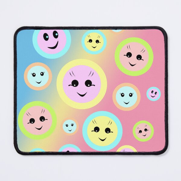 Item preview, Happy faces in pastel designed and sold by MarionsArt.