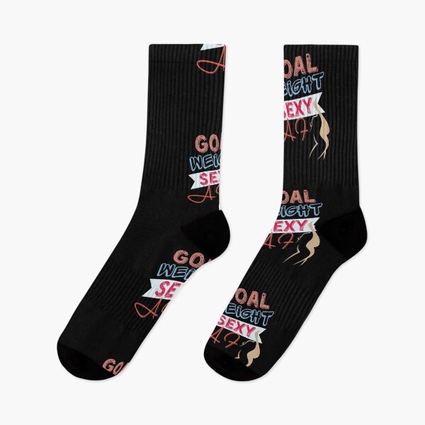 Item preview, Goal Weight Sexy AF - cute and funny design with barbell gym fitness quote for girls designed and sold by JoyTop.