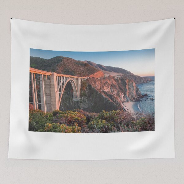 Item preview, Sunset over Bixby Creek Bridge designed and sold by yhelfman.