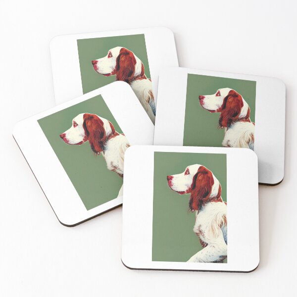 Item preview, Irish red and white setter designed and sold by GroovyDino.