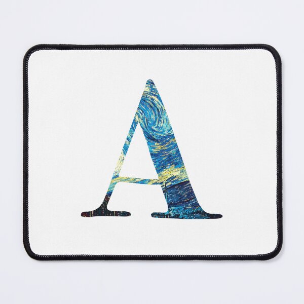 Item preview, Starry Initial (A) designed and sold by QuotableYou.