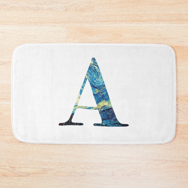 Item preview, Starry Initial (A) designed and sold by QuotableYou.
