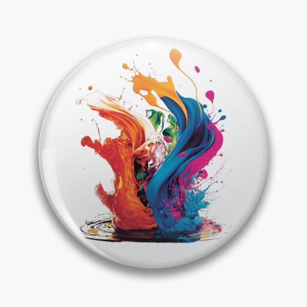 Item preview, Cool Watercolor Art-Splash Of Colors designed and sold by letsgetinspired.