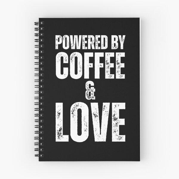 Item preview, Powered By Coffee And Love designed and sold by NinniSilver.
