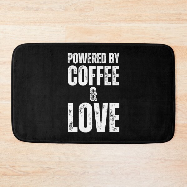 Item preview, Powered By Coffee And Love designed and sold by NinniSilver.