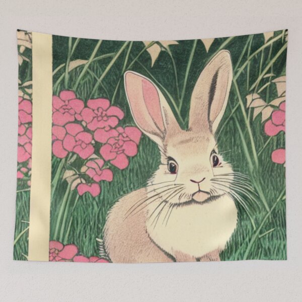 Item preview, Adorable Jersey Wooly Rabbit Cute Bunny Mom Chinese New Year designed and sold by wigobun.