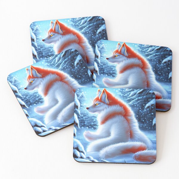 Item preview, Yokai Kitsune And Snow #8 designed and sold by cardia1991.