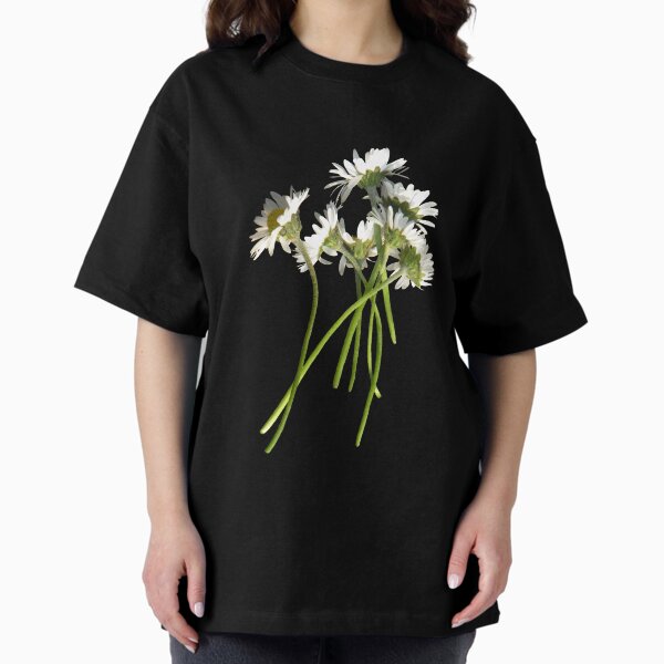 Daisies bunch - natural floral design Oversized T-Shirt