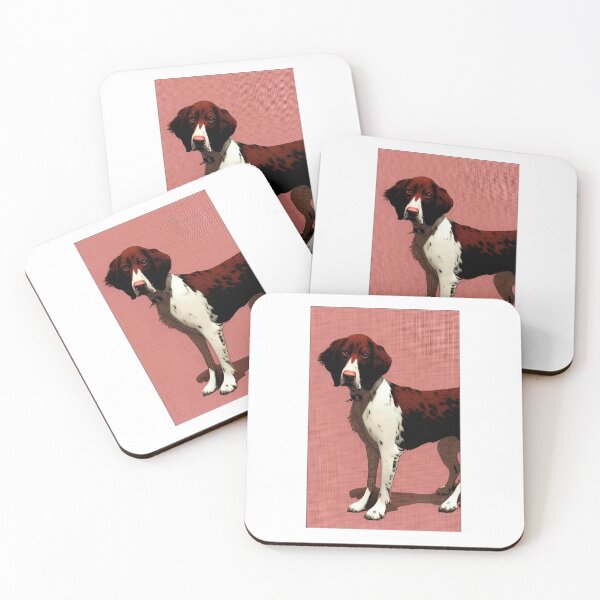 Item preview, Irish red and white setter designed and sold by GroovyDino.