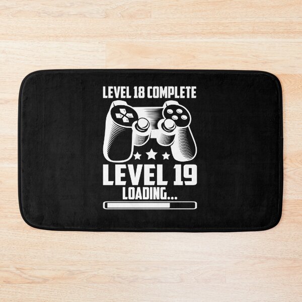 Item preview, Level 18 Level 19 Loading 19th Birthday Gamer designed and sold by GrumpyDadCo.