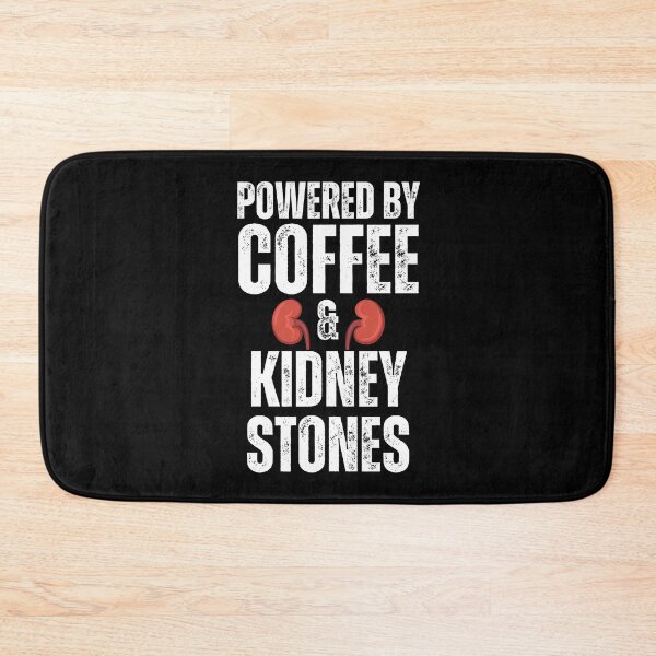 Item preview, Powered By Coffee And Kidney Stones designed and sold by NinniSilver.