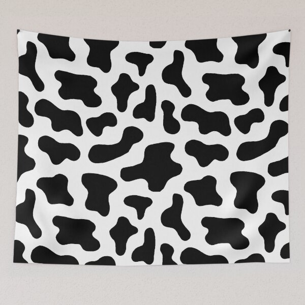 Item preview, Black and White Cow Print designed and sold by Julie Erin Designs.