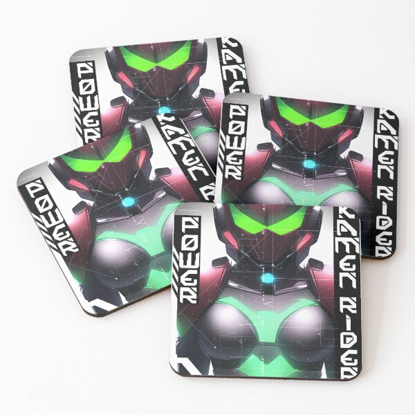 Item preview, Kamenrider alternative universe female green and crimson  designed and sold by sSupernovas001.