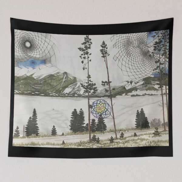 Item preview, Snowy Day Over Lake Dillon Colorado designed and sold by CarefulCaptures.