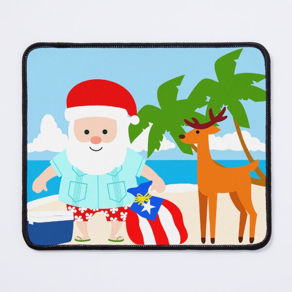 Item preview, beach santa designed and sold by Rosita Martinez Art.