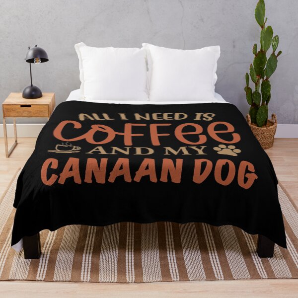 Item preview, All I Need Is Coffee and My Canaan Dog designed and sold by CJC Designs.