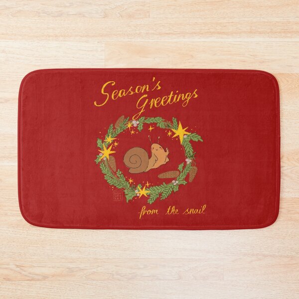 Item preview, Season's Greetings from the snail designed and sold by hausmakesss.