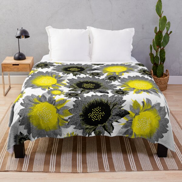 Item preview, Sunflowers composition - transparent floral pattern designed and sold by WRECZ.