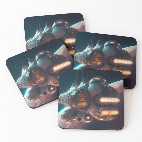 Item preview, Ai Generated Art - Futuristic Spaceship designed and sold by BogoAi.
