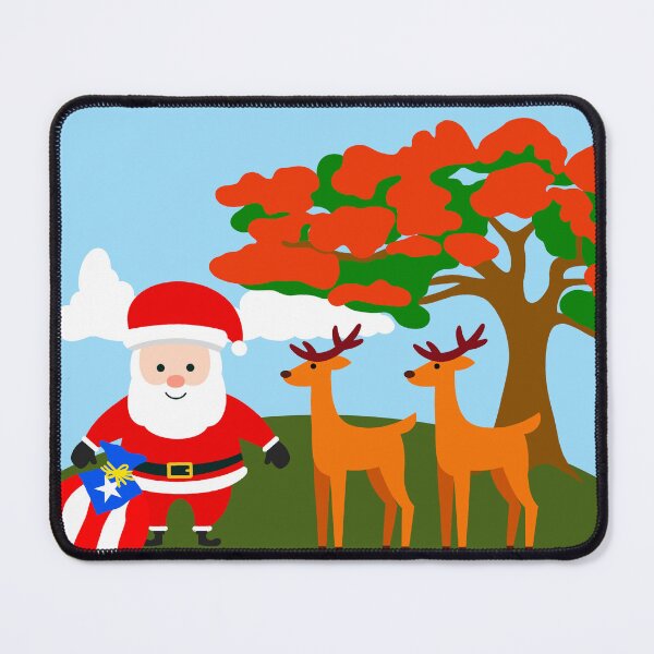 Item preview, Santa in the field designed and sold by Rosita Martinez Art.