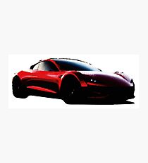 Tesla Roadster 2020 Photographic Print