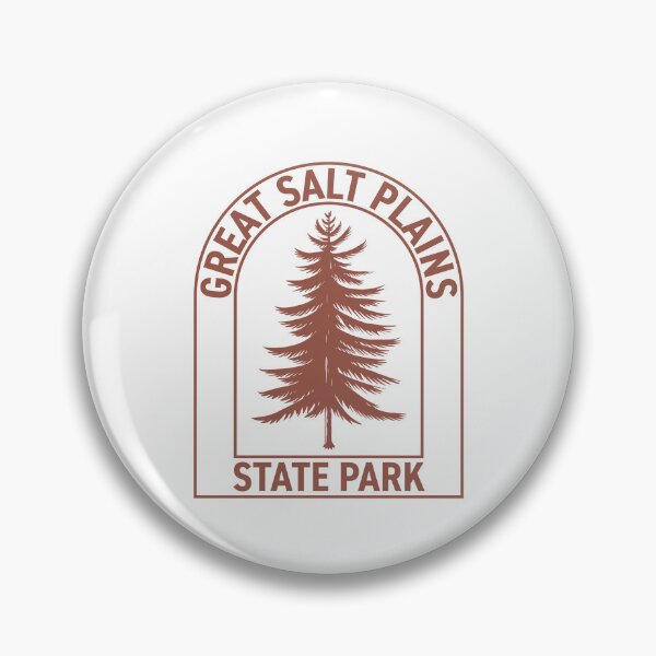 Item preview, Great Salt Plains State Park Oklahoma Vintage Tree designed and sold by HalpinDesign.