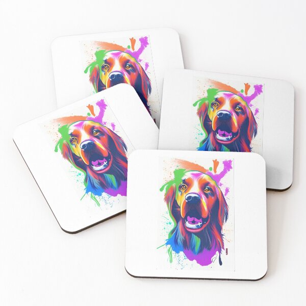 Item preview, Irish setter designed and sold by GroovyDino.