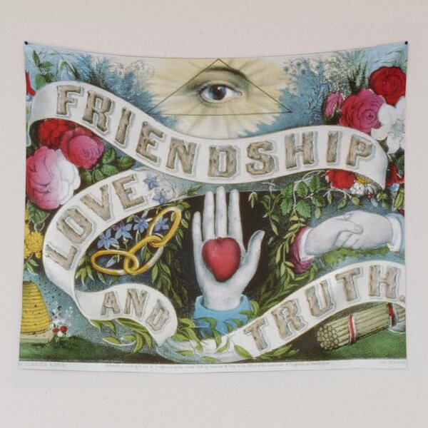 Item preview, Friendship Love and Truth designed and sold by tomorrowsart.