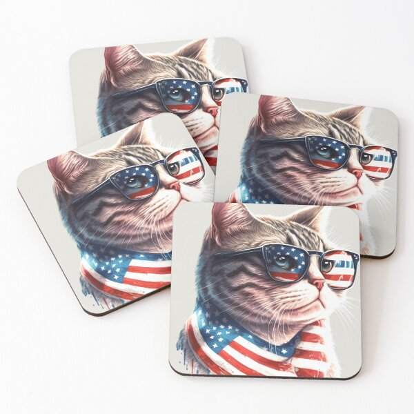 Item preview, Meowy America  designed and sold by MeowStore21.