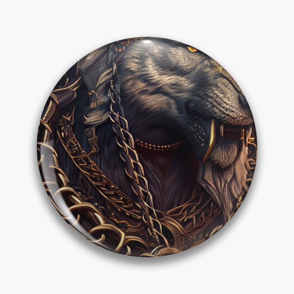 Item preview, Viking wolf designed and sold by Vangys.