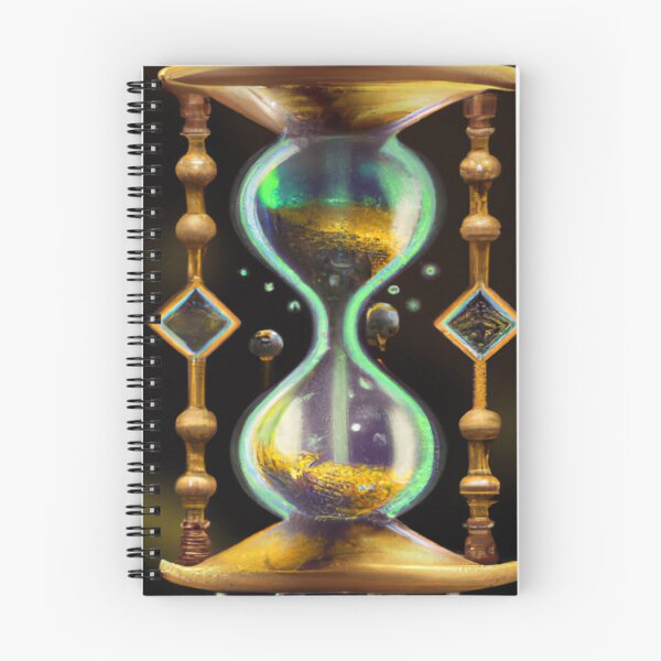 Item preview, Golden hourglass from another dimension designed and sold by DuniDesign.