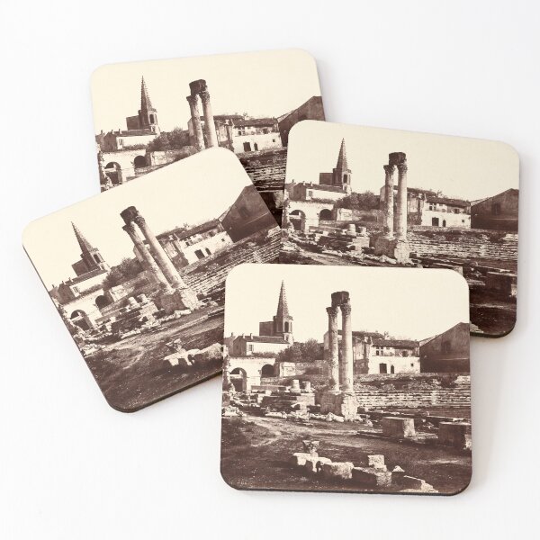 Item preview, Théâtre Romain à Arles (Roman Theater in Arles), c. 1855 (Remastered) designed and sold by ScenesOfThePast.